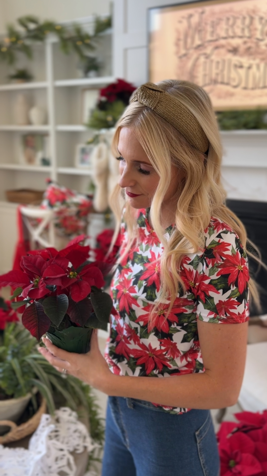 Timeless Poinsettia T-shirt