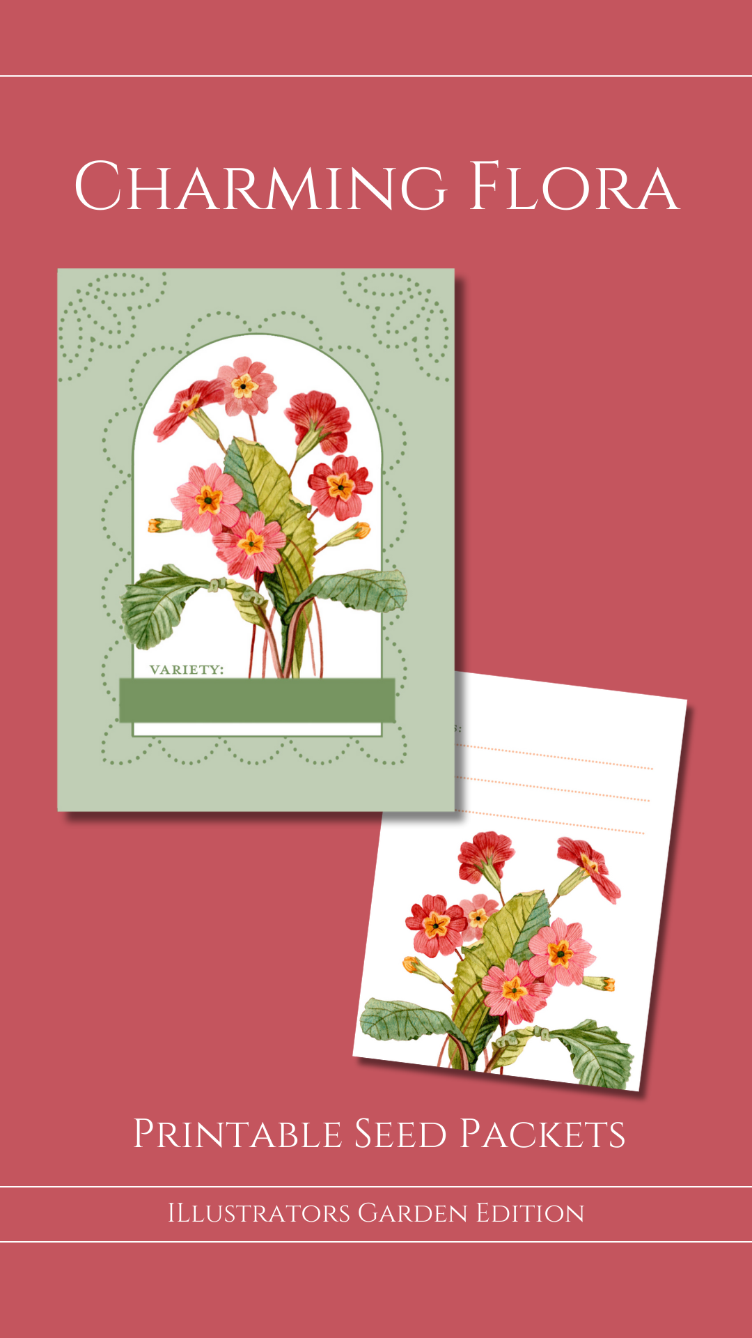 Printable Seed Packets Collection One