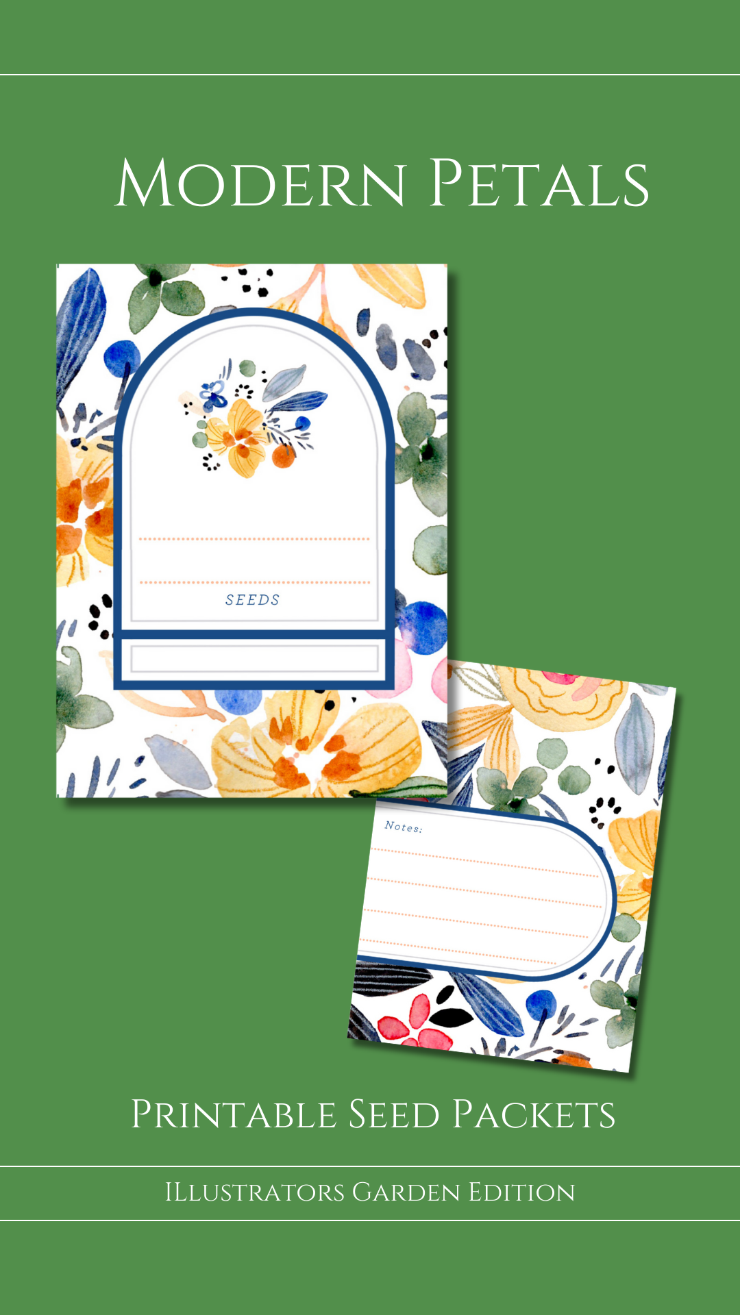 Printable Seed Packets Collection Two
