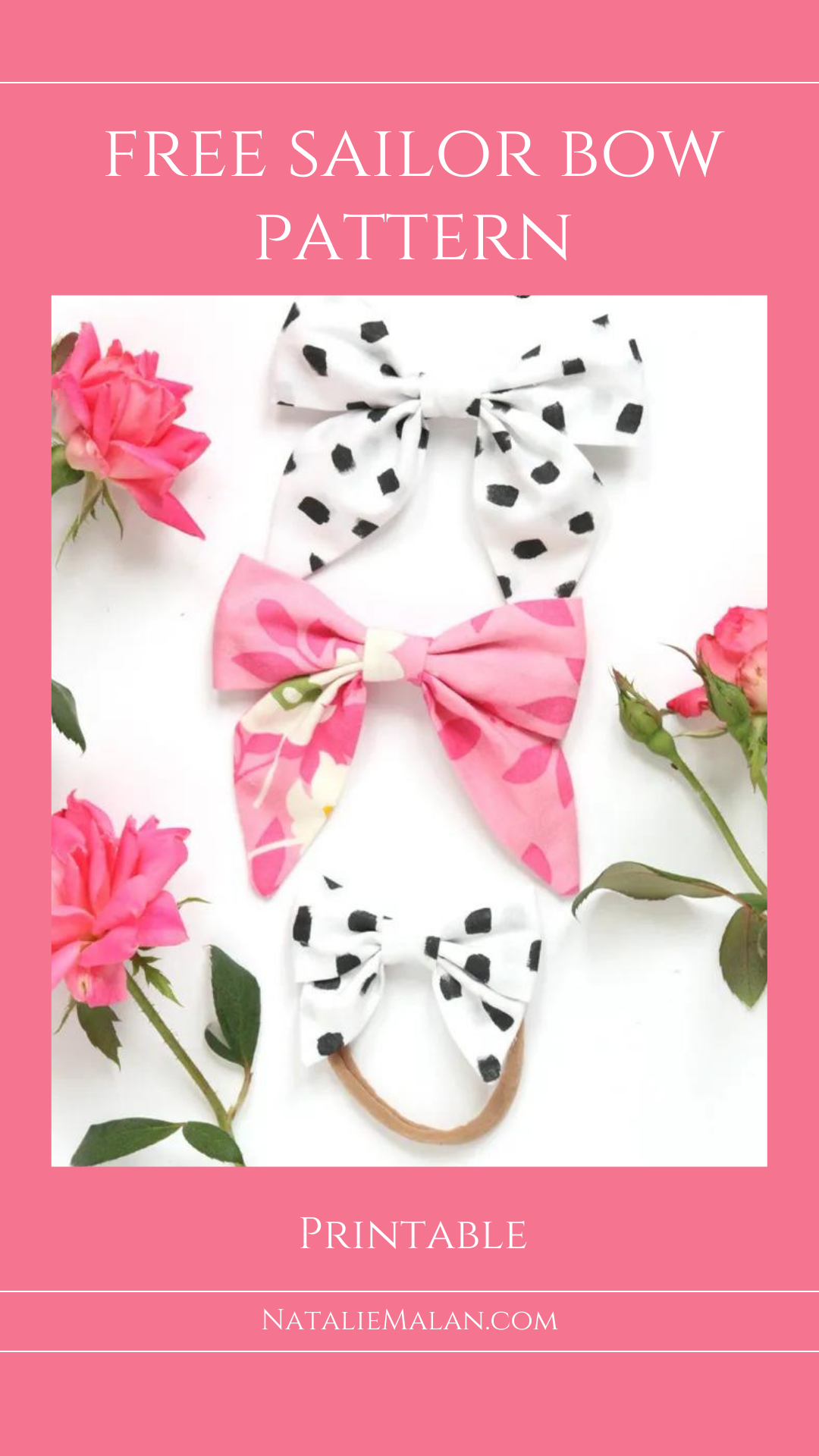 Free Sailor Bow Sewing Pattern