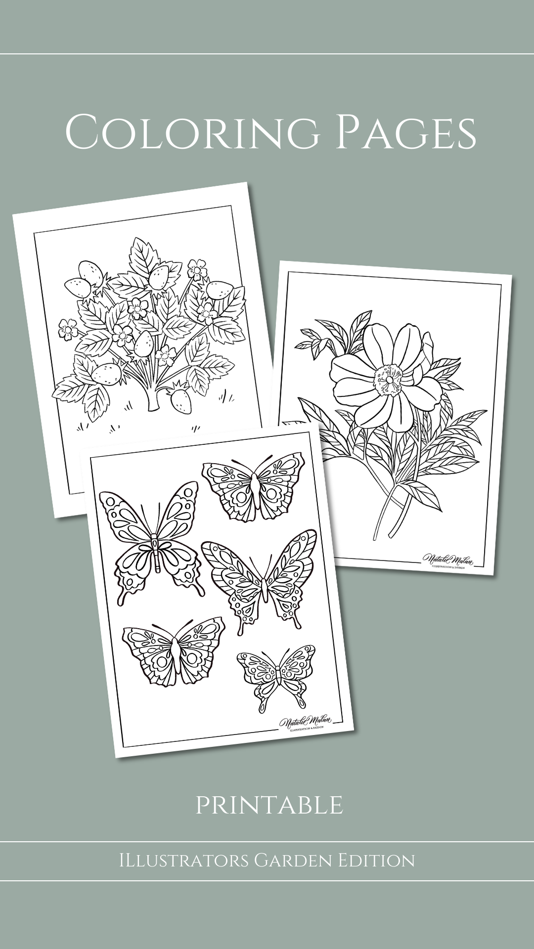 Printable Coloring Pages – Natalie Malan