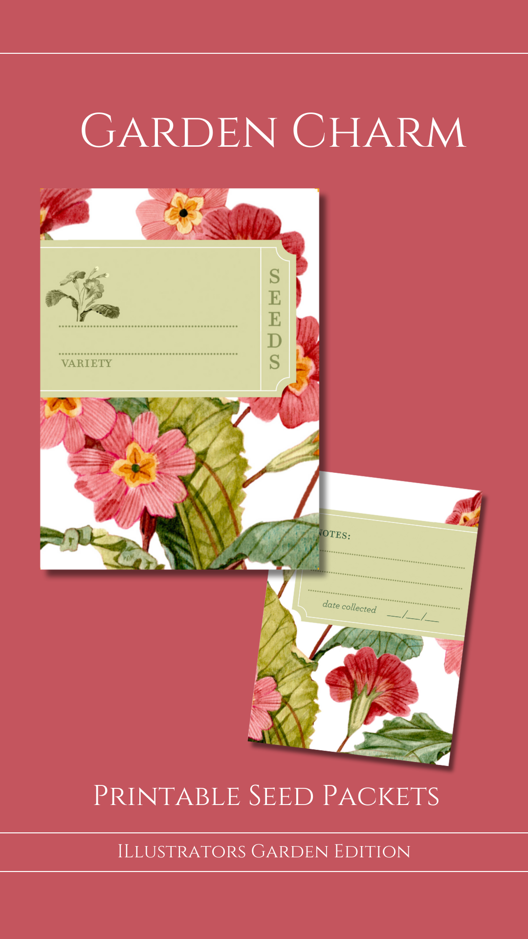 Printable Seed Packets Collection One