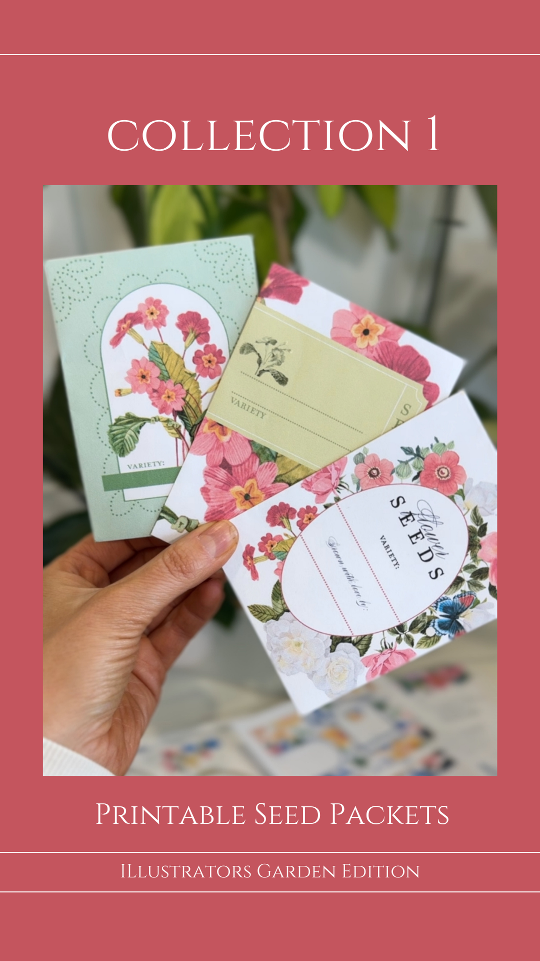 Printable Seed Packets Collection One