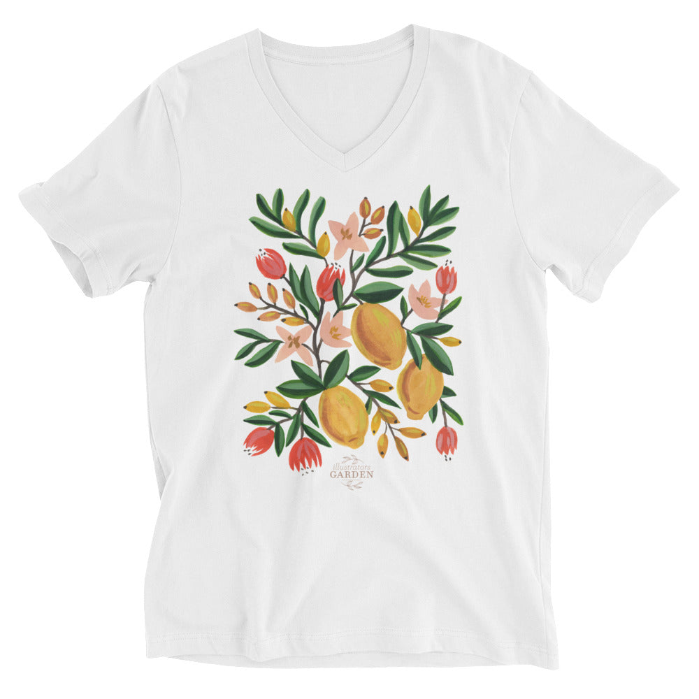 Lemon Grove Short Sleeve V-Neck T-Shirt