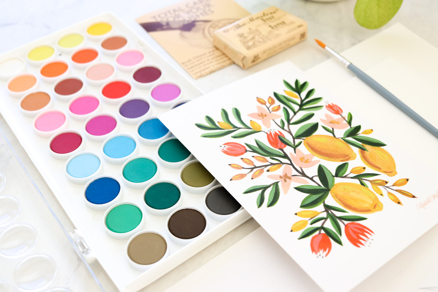 Intro Watercolor Kit + 2 classes!