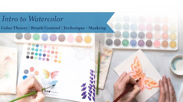 Intro Watercolor Kit + 2 classes!