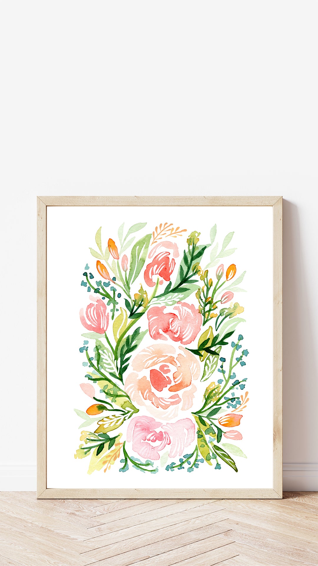 Blush Roses Fine Art Print